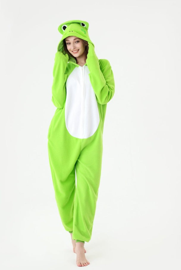 The Ultimate Comfort Crew: Animal Fleece Onesie Pajamas for Couples