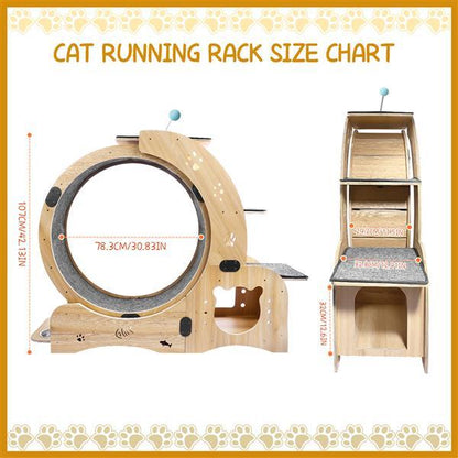 The Whisker Wheel" (6-in-1 Cat Wheel)