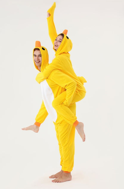 The Ultimate Comfort Crew: Animal Fleece Onesie Pajamas for Couples