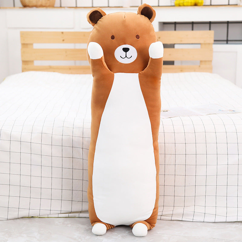 The Cuddle Buddy: 60cm Long Plush Rabbit Pillow & Body Cushion