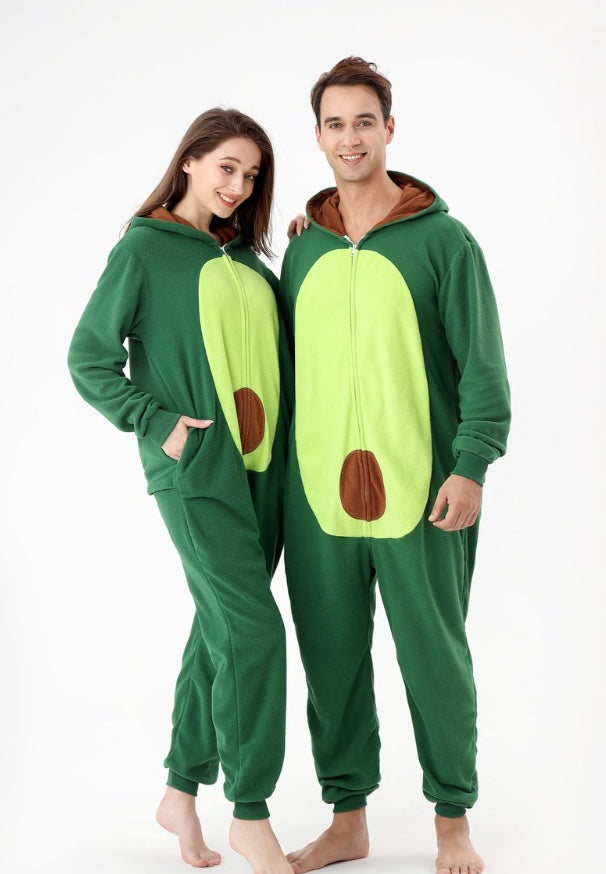 The Ultimate Comfort Crew: Animal Fleece Onesie Pajamas for Couples