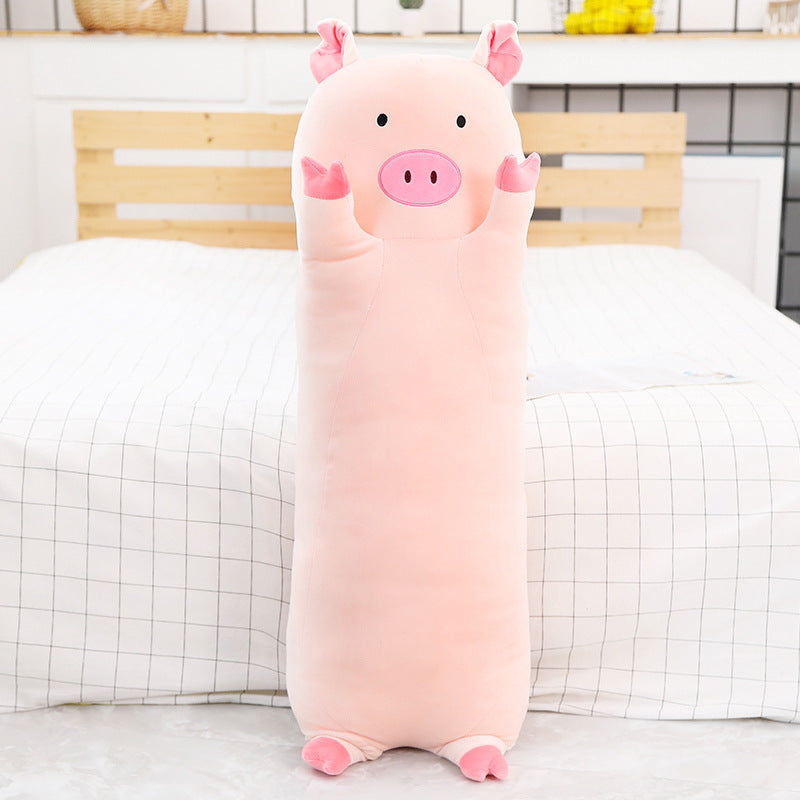 The Cuddle Buddy: 60cm Long Plush Rabbit Pillow & Body Cushion
