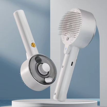 The Pet Spa: 3-in-1 Steamy Grooming Brush