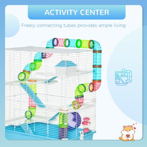 The Pet Paradise: 5-Tier Hamster Habitat