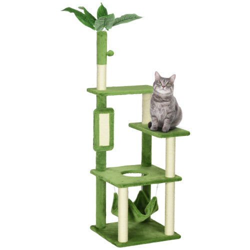 The Oasis Tower: PawHut 56" Cat Tree