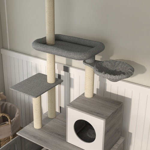 The Pet Palace: Floor-to-Ceiling Cat Tree